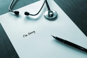Do Physician Apologies Make a Difference