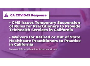 CA COVID-19 Response